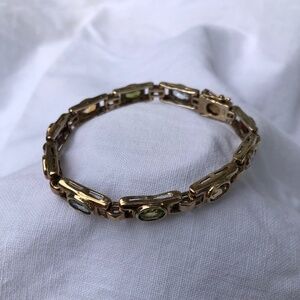 Vintage gemstone bracelet